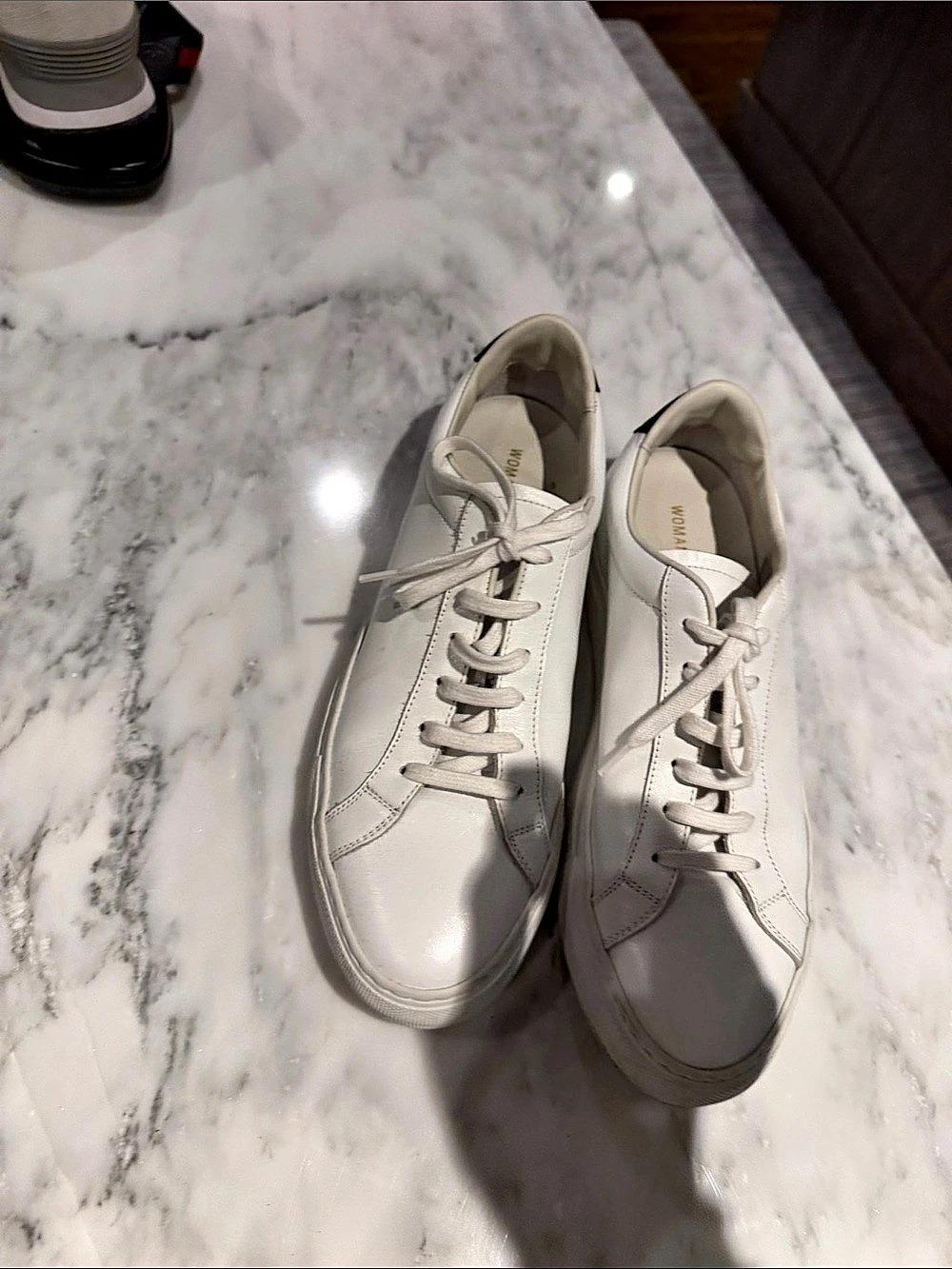 Common Projects Woman by Common Projects Tournament Low Black Heel Tab